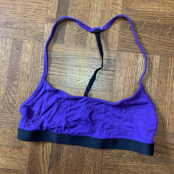 MeUndies Purple T-Back Bralette XS - Picture 3 of 7